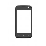 Replacement Front Glass For Lava Iris Win1 Black By - Maxbhi.com
