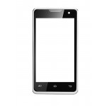 Replacement Front Glass For Xolo Q500 Black By - Maxbhi.com