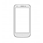 Replacement Front Glass For Intex Aqua Wonder Quad Core White By - Maxbhi.com