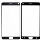Replacement Front Glass For Samsung Galaxy Note 4 Duos Black By - Maxbhi Com