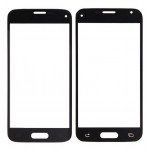 Replacement Front Glass For Samsung Galaxy S5 Mini Duos G800h Black By - Maxbhi Com