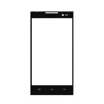 Replacement Front Glass For Xolo Q1001 Black By - Maxbhi.com