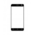 Replacement Front Glass For Lava Iris 550q Black By - Maxbhi.com