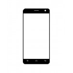 Replacement Front Glass For Lava Iris 550q Black By - Maxbhi.com