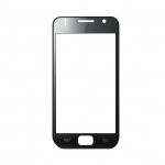 Replacement Front Glass For Samsung Galaxy S Plus I9001 Black By - Maxbhi.com