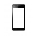 Replacement Front Glass For Sony Xperia V Black By - Maxbhi.com