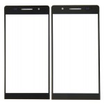 Replacement Front Glass For Huawei Ascend P6 Black By - Maxbhi Com