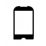 Replacement Front Glass For Samsung Corby Tv F339 Black By - Maxbhi.com