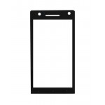 Replacement Front Glass For Sony Xperia Sl Black By - Maxbhi.com