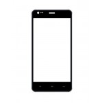 Replacement Front Glass For Celkon Millennia Everest Black By - Maxbhi.com