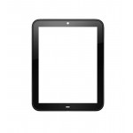 Replacement Front Glass For Hp Touchpad Black By - Maxbhi.com