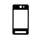 Replacement Front Glass For Samsung F480 Black By - Maxbhi.com