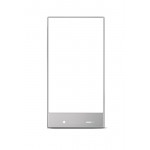 Replacement Front Glass For Sharp Aquos Crystal Black By - Maxbhi.com