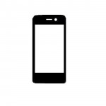 Replacement Front Glass For Spice Xlife Mi431q Lite Black By - Maxbhi.com