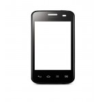 Replacement Front Glass For Lg Optimus L3 Ii Dual E435 Black By - Maxbhi.com