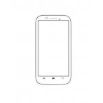 Replacement Front Glass For Xolo A700s White By - Maxbhi.com