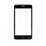 Replacement Front Glass For Celkon Millennia Q452 Black By - Maxbhi.com