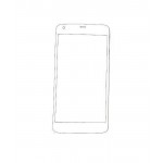 Replacement Front Glass For Tecno M6 Silver By - Maxbhi.com