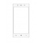 Replacement Front Glass For Videocon Infinium Z55 Krypton White By - Maxbhi.com