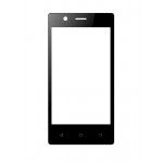 Replacement Front Glass For Intex Aqua Wing Black By - Maxbhi.com
