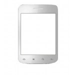 Replacement Front Glass For Karbonn K75 Plus White By - Maxbhi.com