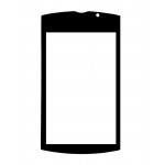 Replacement Front Glass For Sony Ericsson Vivaz Pro Black By - Maxbhi.com