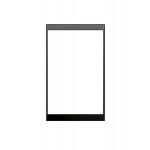 Replacement Front Glass For Sony Ericsson Xperia X1 Black By - Maxbhi.com
