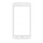 Replacement Front Glass For Videocon Z45 Dazzle White By - Maxbhi.com