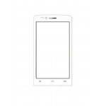 Replacement Front Glass For Wham Q4 White By - Maxbhi.com
