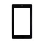 Replacement Front Glass For Acer Iconia One 7 B1730 Black By - Maxbhi.com
