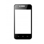Replacement Front Glass For Celkon Campus A355 Black By - Maxbhi.com