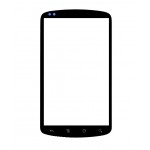 Replacement Front Glass For Google Nexus One Black By - Maxbhi.com