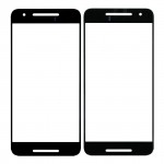 Replacement Front Glass For Huawei Nexus 6p Black By - Maxbhi Com