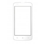 Replacement Front Glass For Intex Cloud N12 White By - Maxbhi.com