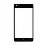 Replacement Front Glass For Nokia Lumia 900 Rm808 Black By - Maxbhi.com
