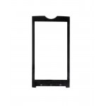 Replacement Front Glass For Tata Docomo Sony Ericsson Xperia X10 Black By - Maxbhi.com