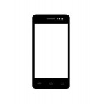 Replacement Front Glass For Videocon Z40 Pro Lite Black By - Maxbhi.com
