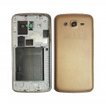 Full Body Housing For Samsung Galaxy Grand 2 Smg7102 With Dual Sim Gold - Maxbhi.com