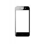 Replacement Front Glass For Cloudfone Geo 402q Black By - Maxbhi.com