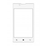 Replacement Front Glass For Hitech Amaze S305 White By - Maxbhi.com