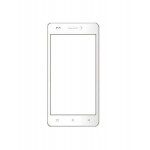 Replacement Front Glass For Intex Aqua Life V White By - Maxbhi.com