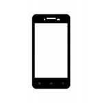 Replacement Front Glass For Onida I4 Black By - Maxbhi.com