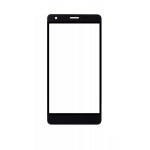 Replacement Front Glass For Oukitel K6000 Black By - Maxbhi.com