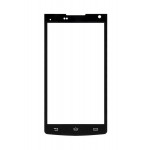 Replacement Front Glass For Philips S388 Black By - Maxbhi.com