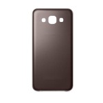 Back Panel Cover For Samsung Galaxy E7 Sme700f Brown - Maxbhi.com