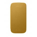 Flip Cover For Samsung Galaxy Grand 2 Gold By - Maxbhi.com