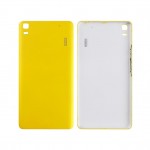 Back Panel Cover For Lenovo A7000 Yellow - Maxbhi Com