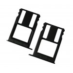 Sim Card Holder Tray For Alcatel 3c Black - Maxbhi.com