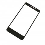 Replacement Front Glass For Alcatel One Touch Idol Black By - Maxbhi.com