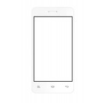 Replacement Front Glass For Celkon A400 Plus Dual Sim White By - Maxbhi.com
